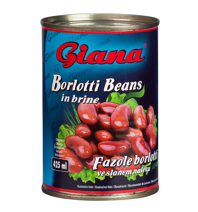 Fazole borlotti ve slaném nálevu 425ml - Gaston, s.r.o.